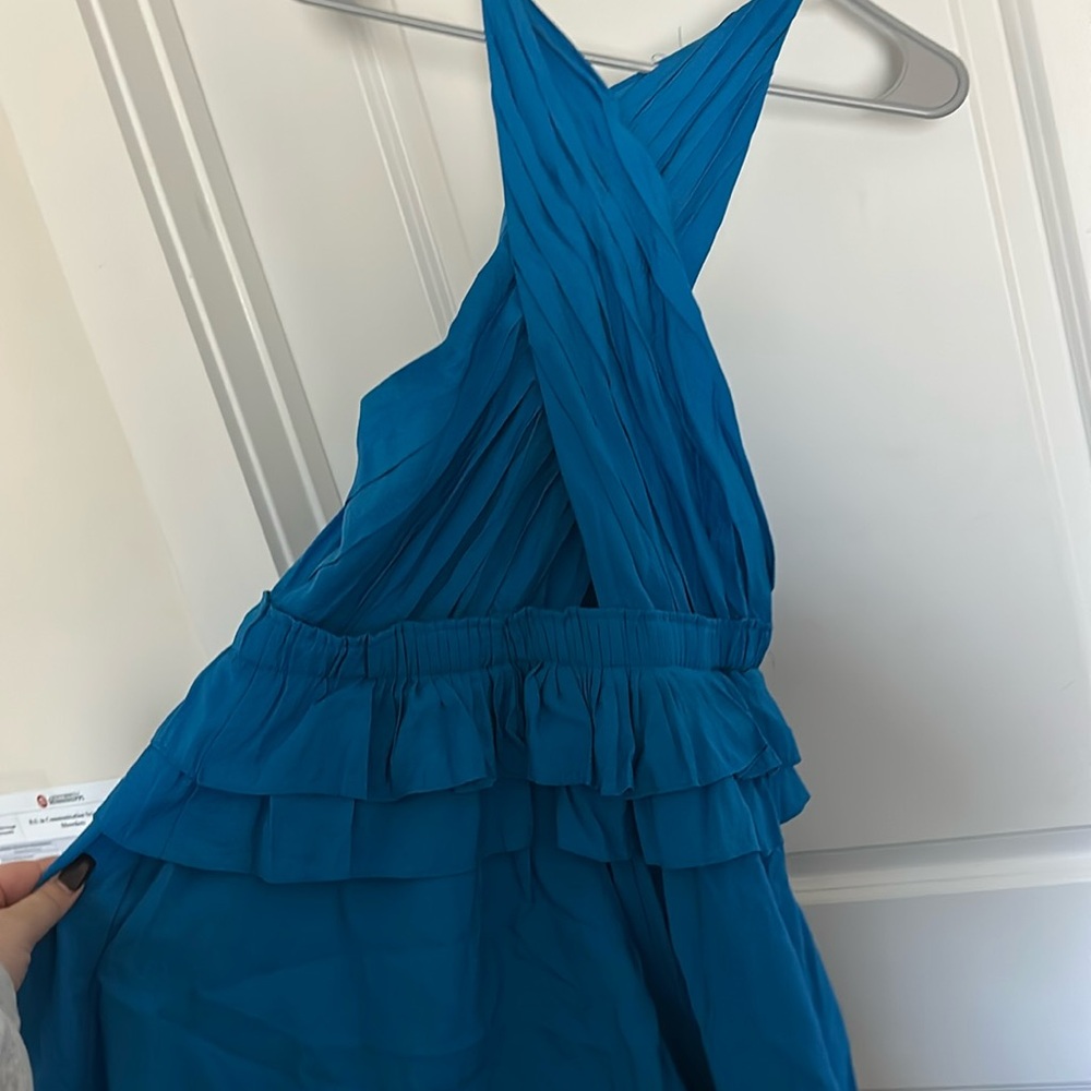 Blue romper